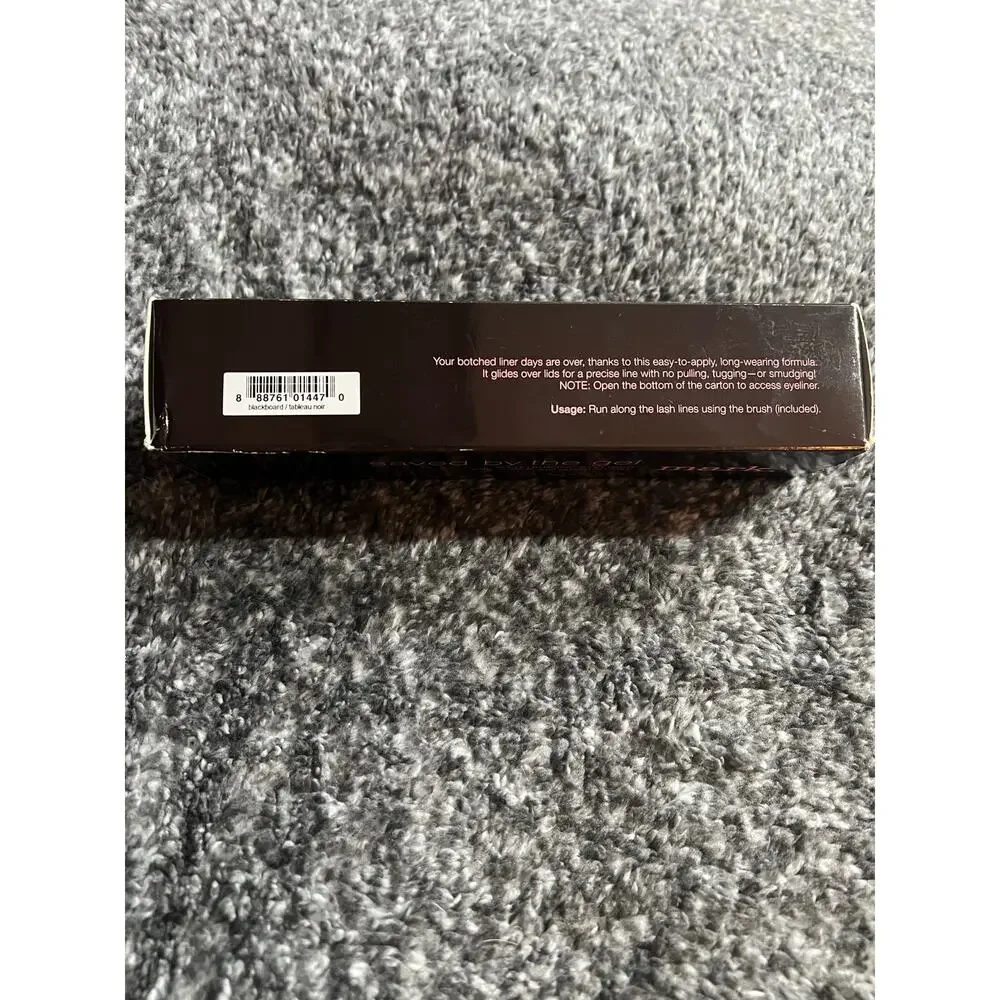 mark AVON Saved by the Gel Waterproof Eyeliner + Brush Black 4g Brand New in Box